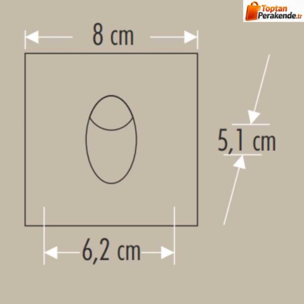 Cata CT-5179 3W Ledli Koridor Armatürü Günışığı